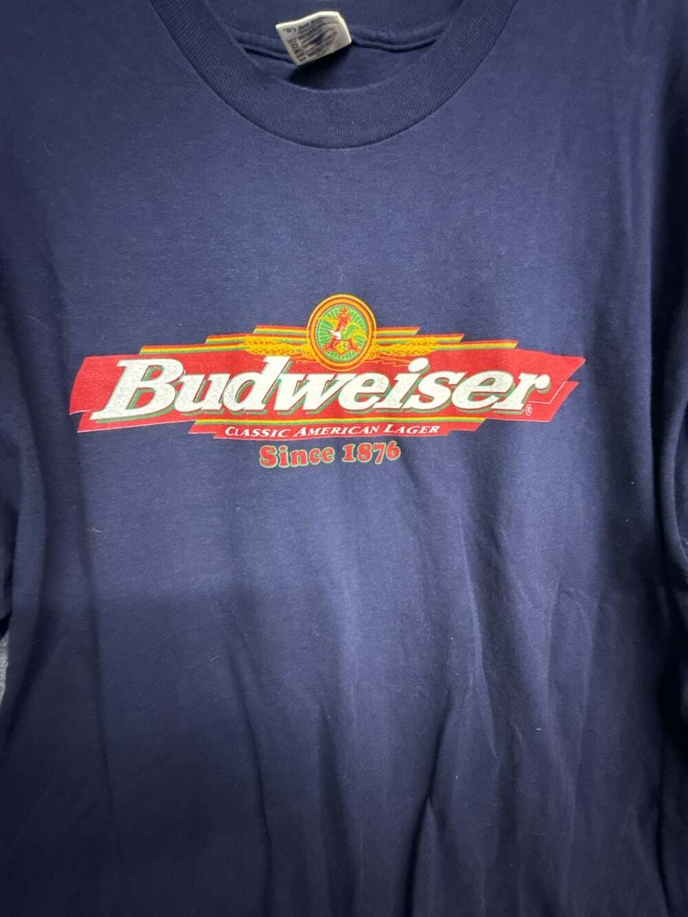 Vintage 1998 Budweiser Chameleon T-Shirt Size Xl View 2